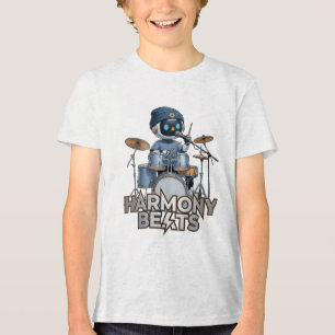 T-shirt En Tri-matière Harmony Beats – Zedoura Batteur