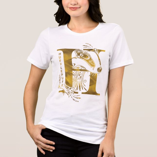 T-shirt En Tri-matière Harry Potter | Aguamenti HUFFLEPUFF™ Graphic (Recto)