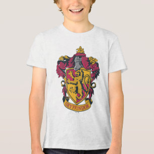 T-shirt En Tri-matière Harry Potter Blason de Gryffondor Or et Rouge