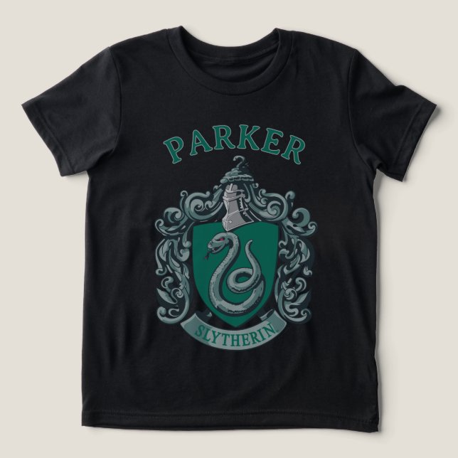 T-shirt En Tri-matière Harry Potter | Blason de Serpentard Vert (Design Recto)