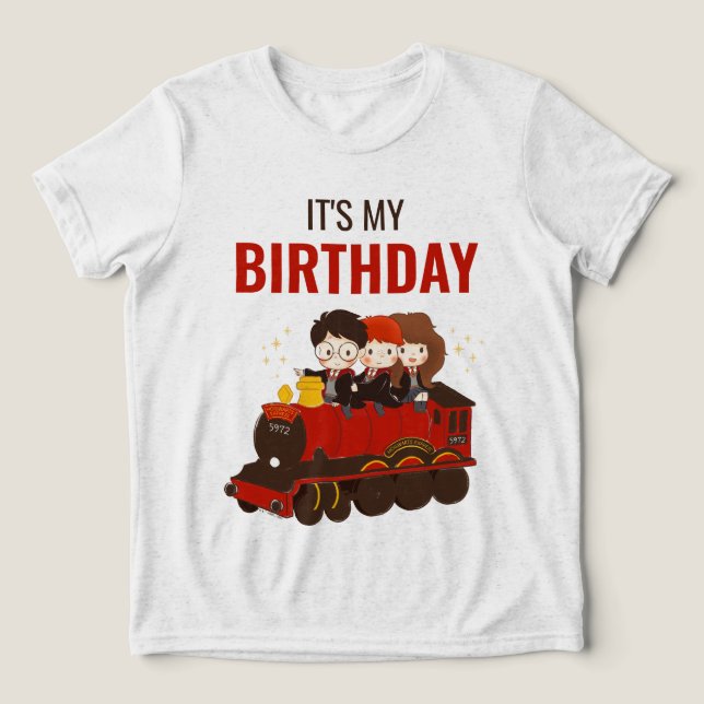 T-shirt En Tri-matière HARRY POTTER™ Caractère Arc magique Anniversaire (Design Recto)