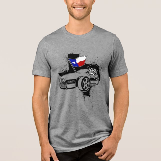 T-shirt En Tri-matière HAVOC Skully Venise (Recto)