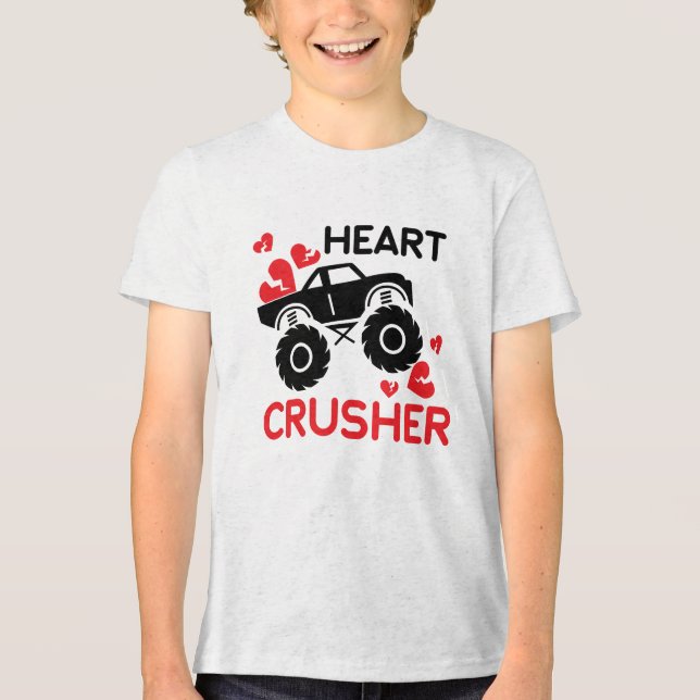 T-shirt En Tri-matière Heart Crusher Valentine's Day  (Recto)
