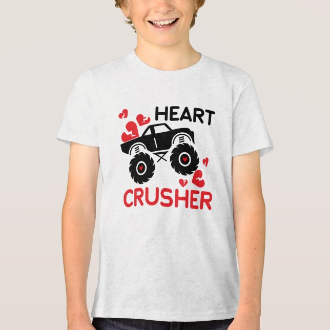 T-shirt En Tri-matière Heart Crusher Valentine's Day  (Recto)