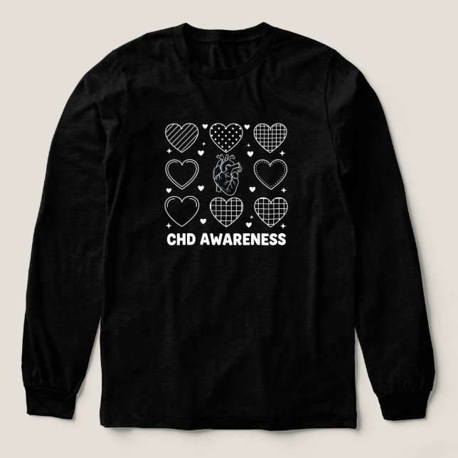 T-shirt En Tri-matière Heart Disease Awareness Month February (Motif devant)