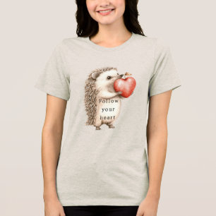 T-shirt En Tri-matière Hedgehog Apple Heart