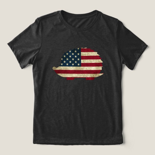 T-shirt En Tri-matière Hérisson d'Amérique (Design Recto)