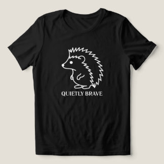 T-shirt En Tri-matière Hérisson discrètement courageux
