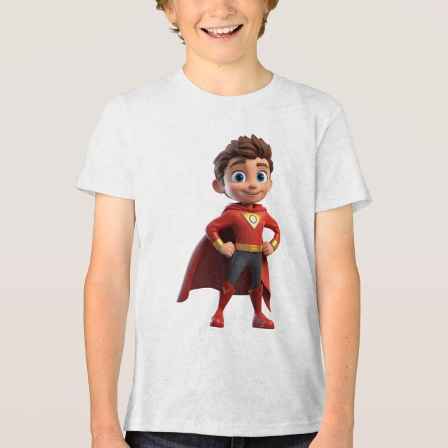 T-shirt En Tri-matière Héros du Dessin (Recto)