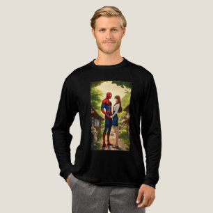 T-shirt En Tri-matière Héros Rencontre Cœur"