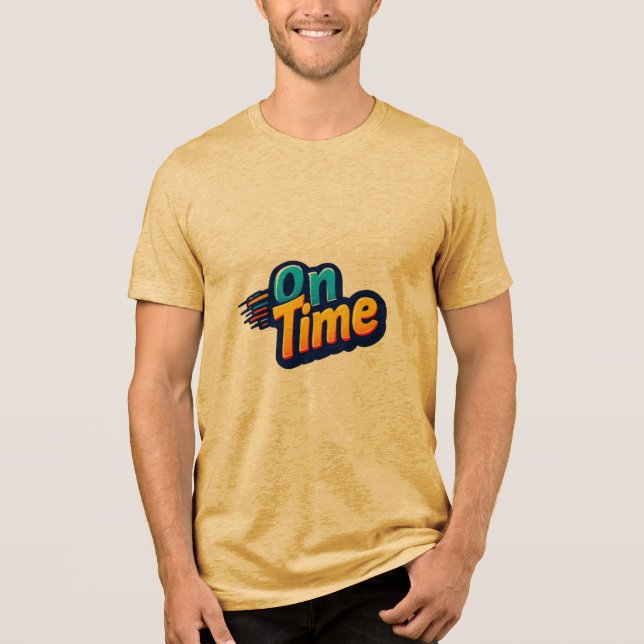 T-shirt En Tri-matière Heure (Recto)