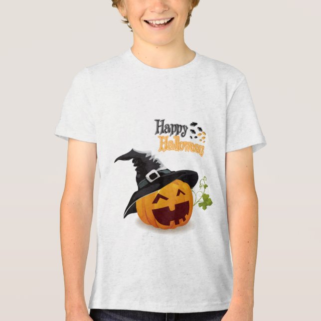 T-shirt En Tri-matière heureux halloween (Recto)