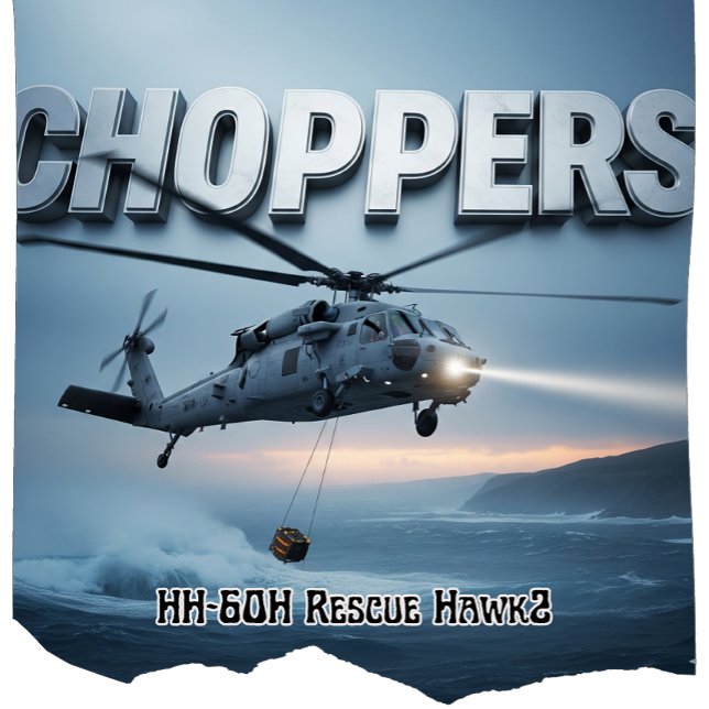 T-shirt En Tri-matière HH-60H Secourt Hawk (Créateur téléchargé)