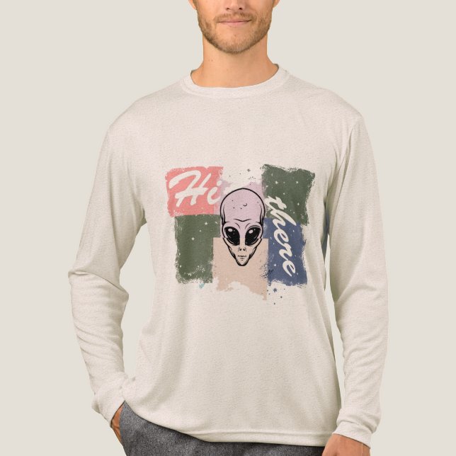 T-shirt En Tri-matière  “Hi there” (Recto)