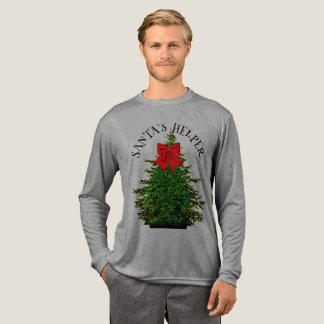 T-SHIRT EN TRI-MATIÈRE HOLIDAY SANTA'S HELPER