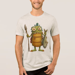 T-shirt En Tri-matière Homme à la lance