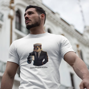T-shirt En Tri-matière Homme d'affaires Faucon Chargeant Café Focus