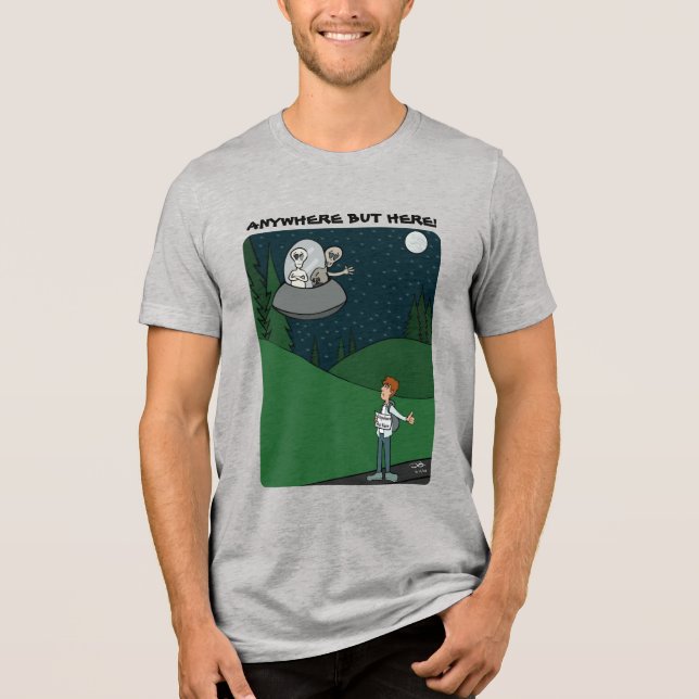 T-shirt En Tri-matière Hommes en auto-stop (Recto)
