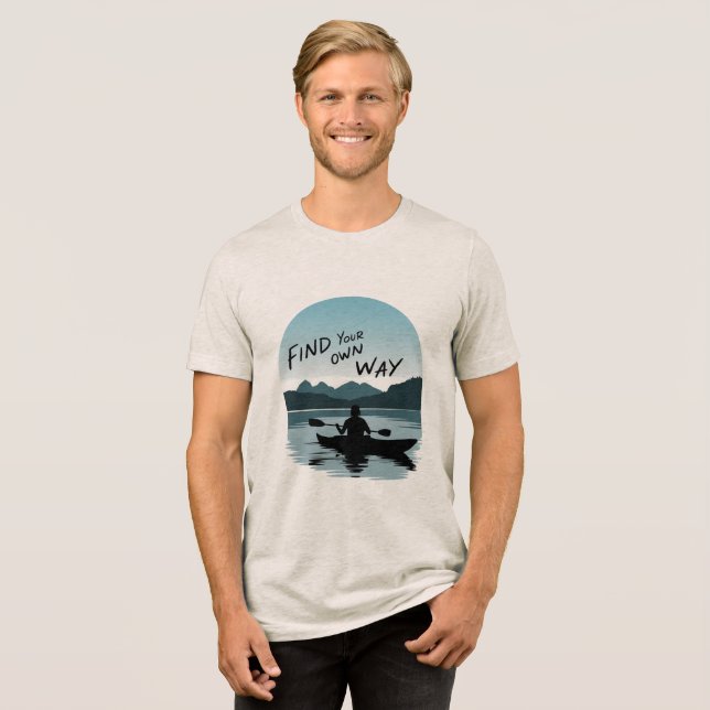 T-shirt En Tri-matière Horizon Paddler (Recto plein)