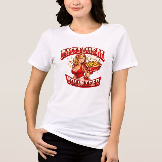 T-shirt En Tri-matière HOTDISH Volunteer (Recto)