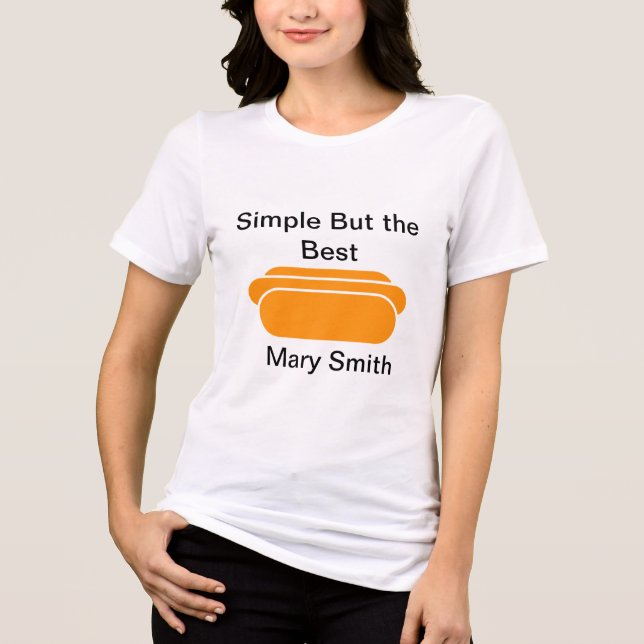 T-shirt En Tri-matière Hotdog (Recto)