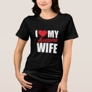 T-shirt En Tri-matière Hubby Hilarity : Chemises cheeky pour les femmes q