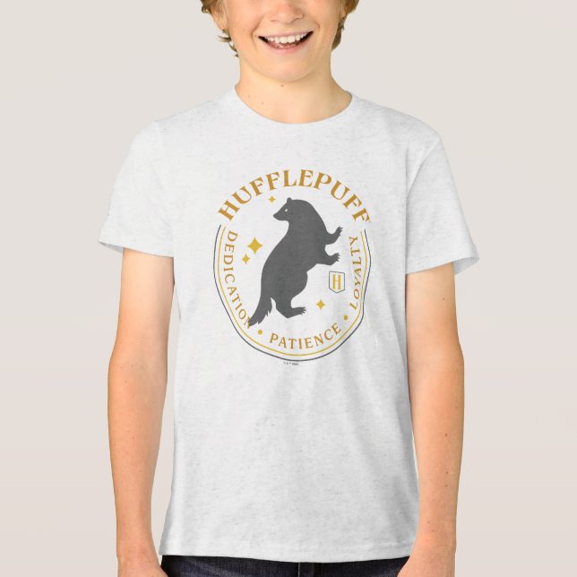 T-shirt En Tri-matière HUFFLEPUFF™ Badger House Pride Badge (Recto)
