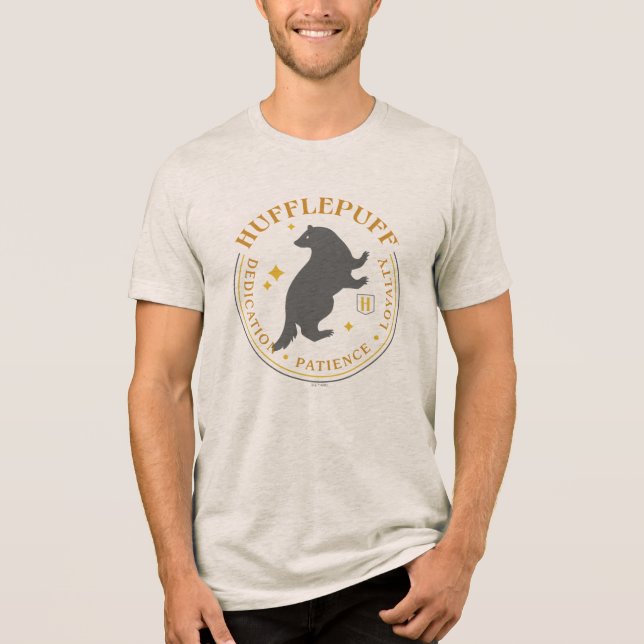 T-shirt En Tri-matière HUFFLEPUFF™ Badger House Pride Badge (Recto)