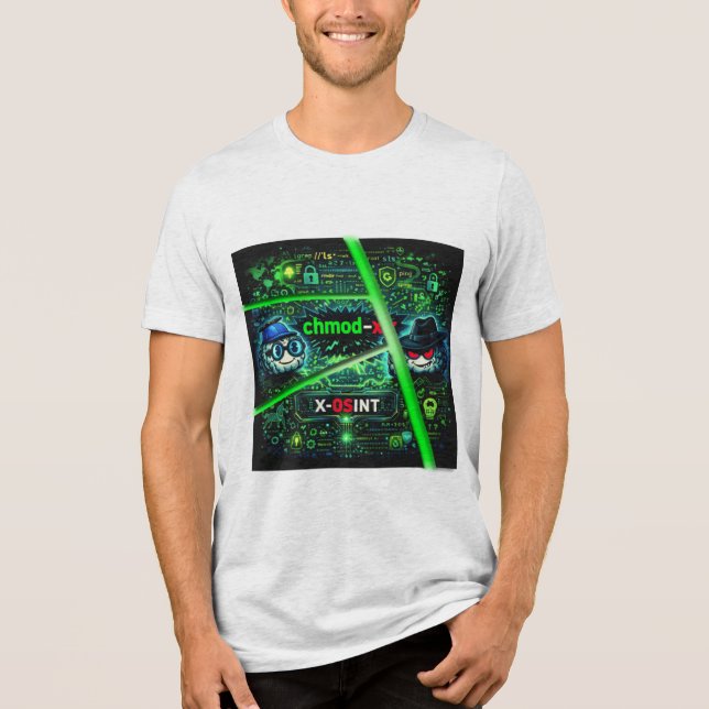 T-shirt En Tri-matière Humeur de hacker (Recto)