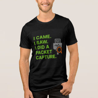 T-shirt En Tri-matière I Came, I Saw, I Did a Packet Capture