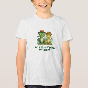 T-shirt En Tri-matière Ich bin auf Dino-Mission !