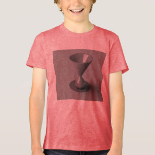 T-shirt En Tri-matière Icône de l'entonnoir du trafic"