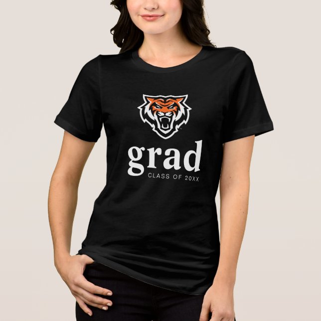 T-shirt En Tri-matière Idaho State University Bengals Spirit Design (Recto)