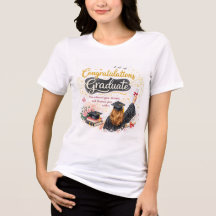 Idée cadeau de chemise pour diplômé félicitations
