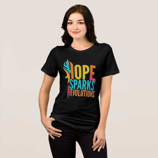 T-shirt En Tri-matière "Ignorer l'espoir" (Recto plein)