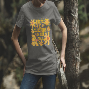 T-shirt En Tri-matière Il Y A Du Soleil Dans Mon Âme