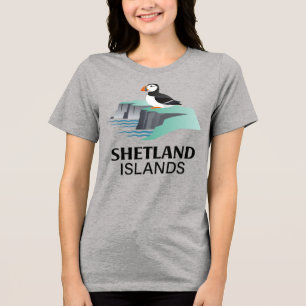 T-shirt En Tri-matière Îles Shetland Écosse Royaume-Uni