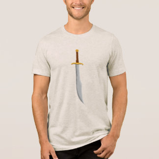 T-shirt En Tri-matière Illustration de Dague en Acier Fantastique