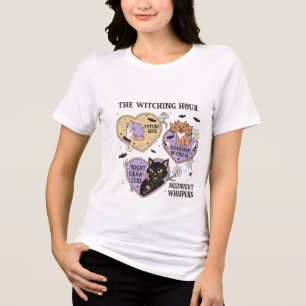 T-shirt En Tri-matière Illustration de Halloween de sorcière mignonne pou