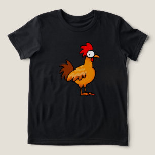 T-shirt En Tri-matière Illustration de poulet de dessin animé drôle