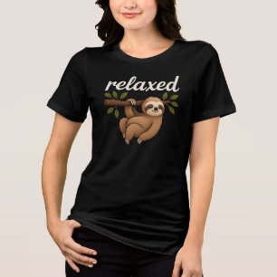 T-shirt En Tri-matière Illustration de style de vie détendu et drôle de p