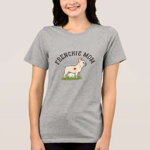 T-shirt En Tri-matière Illustration élégante de maman Frenchie - Création