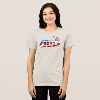 T-shirt En Tri-matière Independence Day | Women