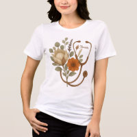 Infirmière personnalisée Boho Floral Stethoscope