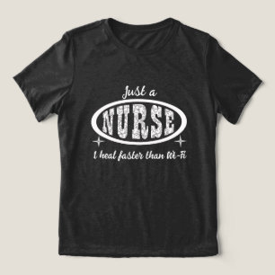 T-shirt En Tri-matière Infirmière-phrase drôle