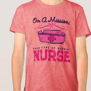 T-shirt En Tri-matière Infirmière Sage-Femme Certifiée CNA Graphique Insc