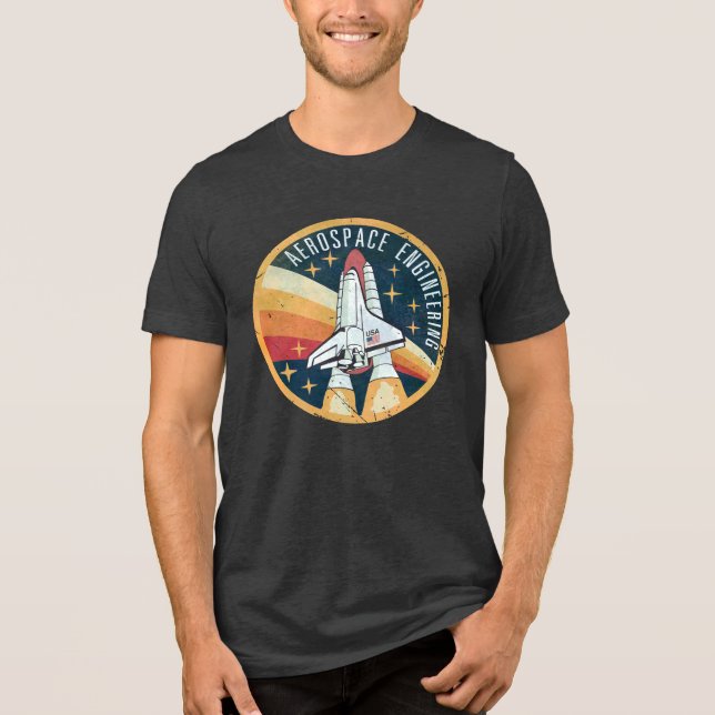 T-shirt En Tri-matière Ingénierie aérospatiale V01 (Recto)