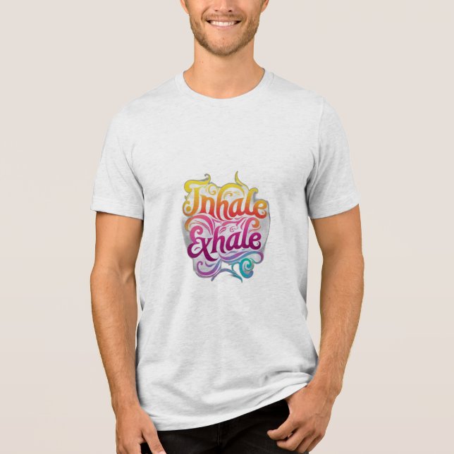T-shirt En Tri-matière Inhale Exhale (Recto)