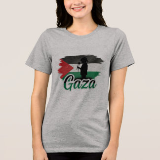 T-shirt En Tri-matière Innocence de Gaza : Une floraison tranquille