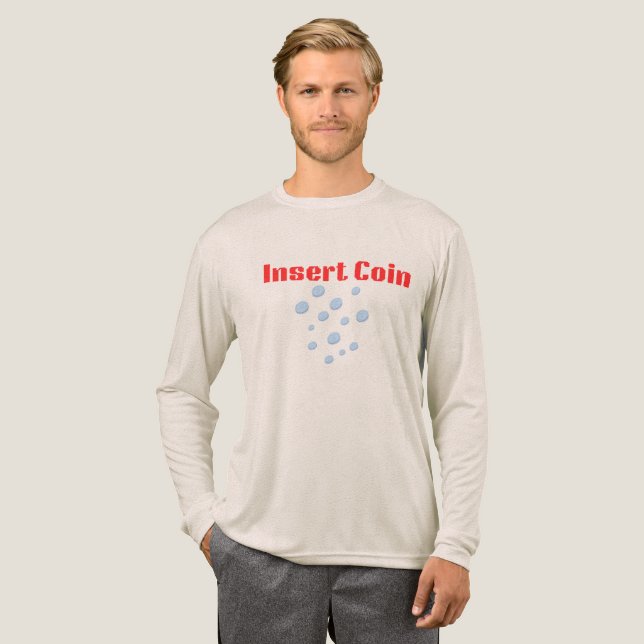 T-shirt En Tri-matière Insérer une pièce (Recto complet)